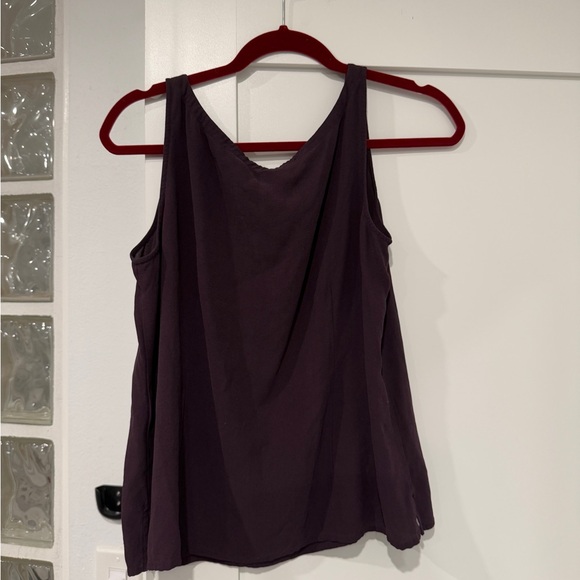 Eileen Fisher Rich Plum Tank Top - Picture 6 of 6